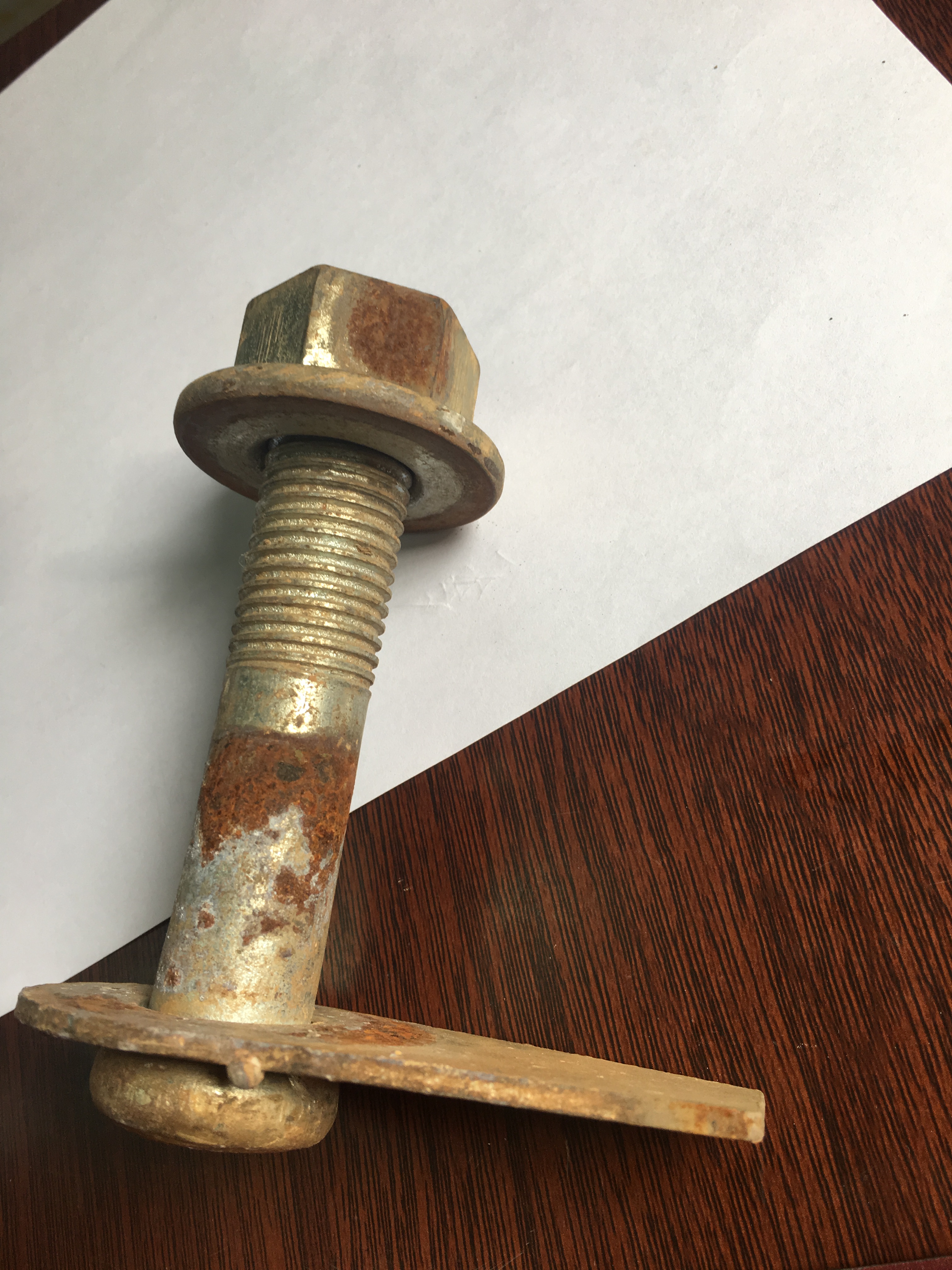 中铁上海局五公司柳州官塘大桥工程项目部采购贝雷片支架螺栓